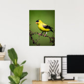 Poster américain Goldfinch (Bureau à domicile)