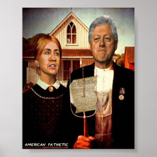 Poster Américain pathétique