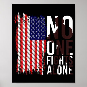 Poster Américain patriotique - Drapeau américain liberté