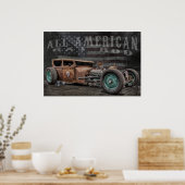 Poster américain Rat Rod (Cuisine)