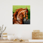 Poster américain Saddlebred Horse Imprimer (Cuisine)