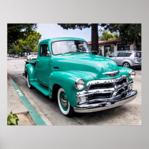 Poster américains vintages prennent le camion