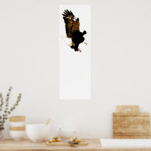 Poster American Bald Eagle Landing (Cuisine)