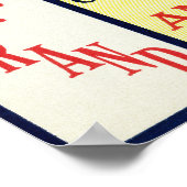 Poster American Beauty Eatmor Cranberries Marque Étiquett (Coin)