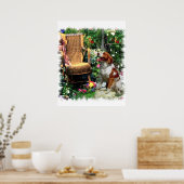 Poster American Brittany Spaniel Art Imprimer (Cuisine)