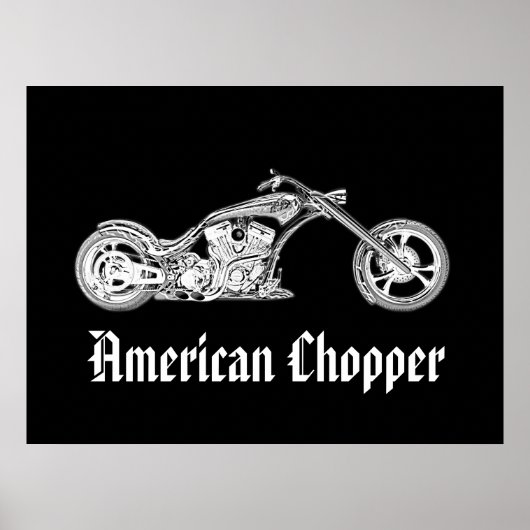 Poster American Chopper (Devant)