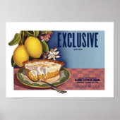 Poster American Citrus Vintage ADV (Devant)