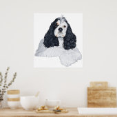 Poster American Cocker Spaniel (Cuisine)