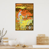 Poster American CRESCENT Cycles (Cuisine)