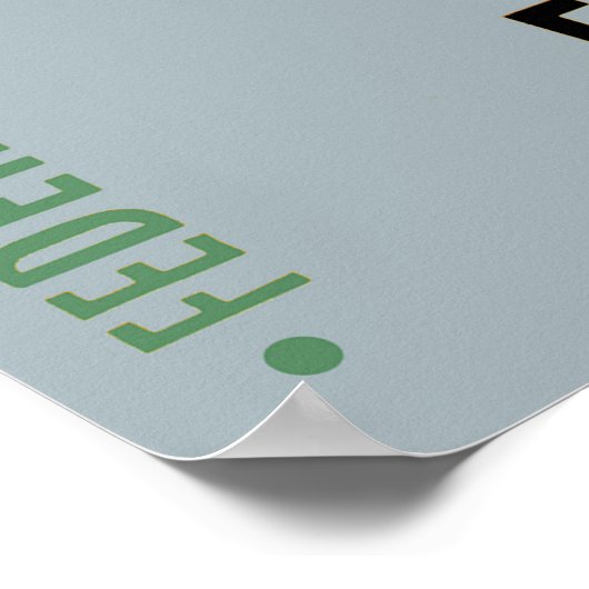 Poster American Design à Boston (Coin)