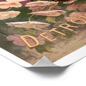 Poster American Eagle Chewing Tobacco 1885 Publicité (Coin)