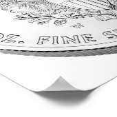 Poster American Eagle Silver pièce non distribuée (Coin)