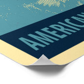 Poster American Eskimo Dog Political Hope Parodie (Coin)