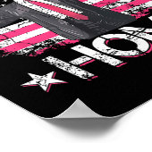 Poster American Flag Daddy's Home Trump 2024 Patriotique (Coin)