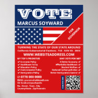 American Flag Design, Campagne politique Advert