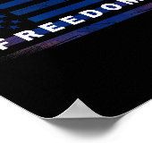 Poster American Flag Dom  (Coin)