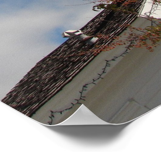 Poster American Flag et une école d'une chambre (Coin)