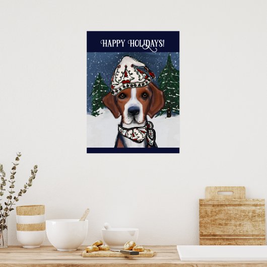 Poster American Foxhound (Cuisine)
