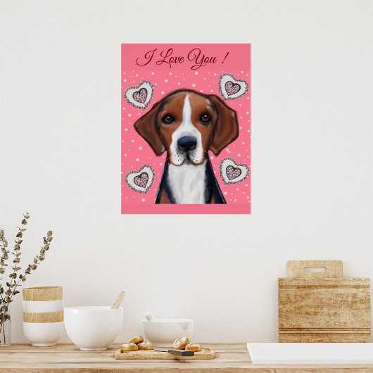Poster American Foxhound (Cuisine)