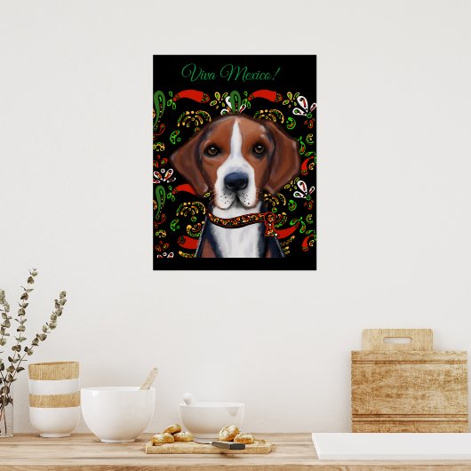Poster American Foxhound (Cuisine)