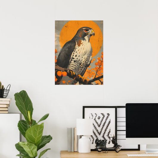 Poster American Goshawk (Bureau à domicile)