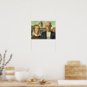 Poster American Gothic (Cuisine)