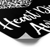 Poster American Heart Month Suprt Tees Co Heart Disease A (Coin)