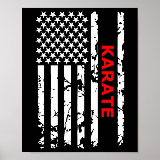 Poster American Karate (Devant)