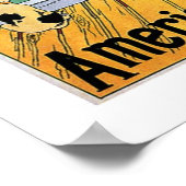 Poster American Line (Coin)