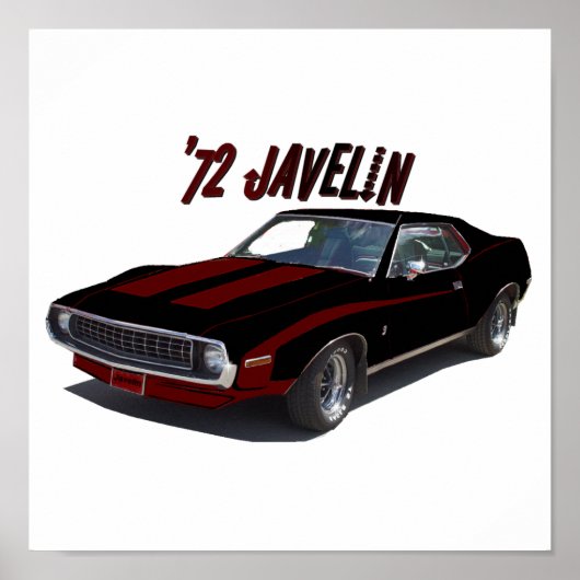 Poster American Motors : Javelin (Devant)