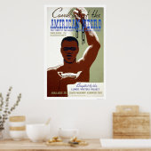 Poster American Negro Story 1940 WPA (Cuisine)