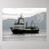 Poster American No 1, Factory Trawler in Dutch Harbour, A (Devant)