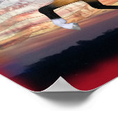 Poster American Paint Horse, empreinte de valeur (Coin)