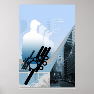 Poster American Pop Culture Identity Crisis