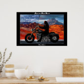 Poster American Road Series (Cuisine)