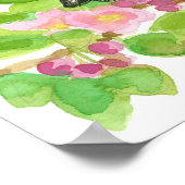 Poster American Robin Apple Blossom Michigan (Coin)