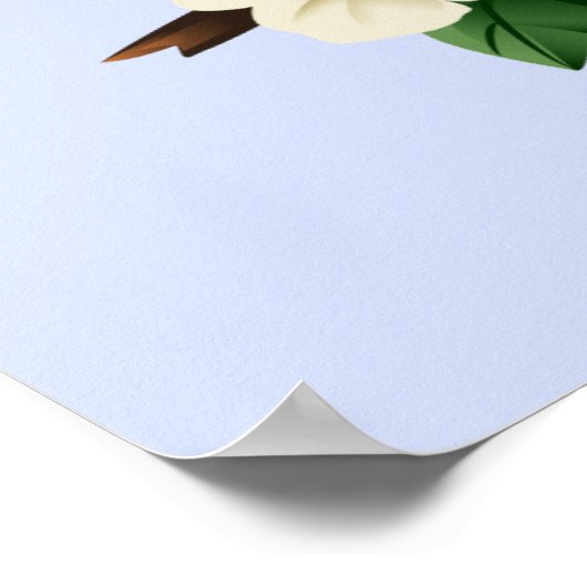 Poster American Robin Bird (Coin)