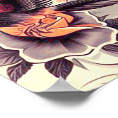 Poster American Tattoo Pin-up (Coin)