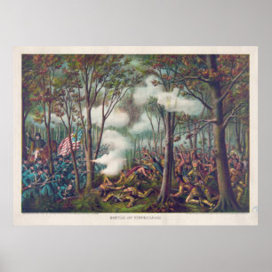 Poster American War of 1812 Battle of Tippecanoe