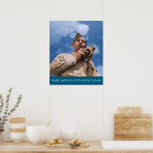 Poster American WWII Radio Operator MAAFA (Cuisine)