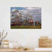 Poster Americana - Cirque du voyage (Cuisine)