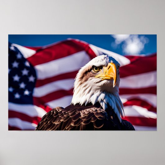 Poster Americana Eagle (Devant)