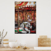 Poster Americana - Le carrousel (Cuisine)