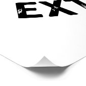 Poster Américano ! Extra Fort – Café Musclé  (Coin)