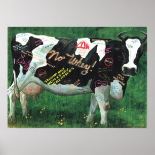 Poster 'AmeriCOW Graffiti