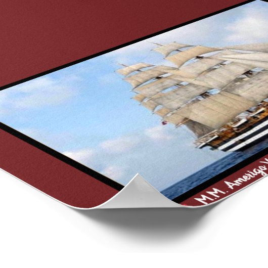 Poster Amerigo Vespucci (Coin)