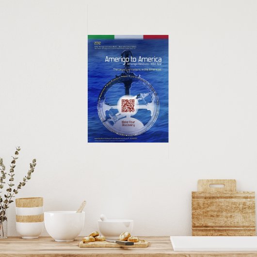 Poster Amerigo Vespucci 2012 (Cuisine)