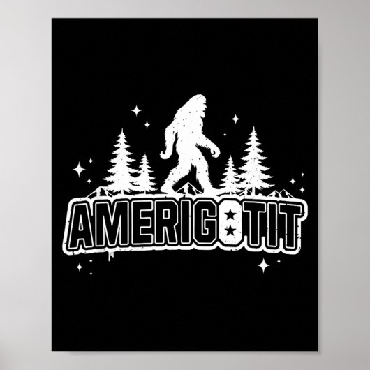 Poster Amerigotit Mème Drôle T 2025 (Devant)