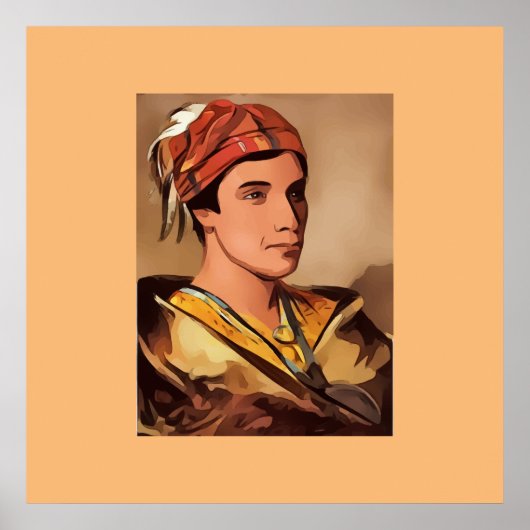 Poster amérindien (Devant)