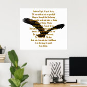 Poster Amérindiens (Bureau à domicile)